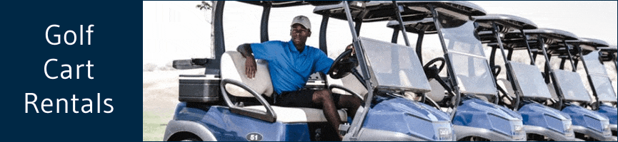 Golf Cart Rentals at Hearthside Grove Luxury Motorcoach Resort
